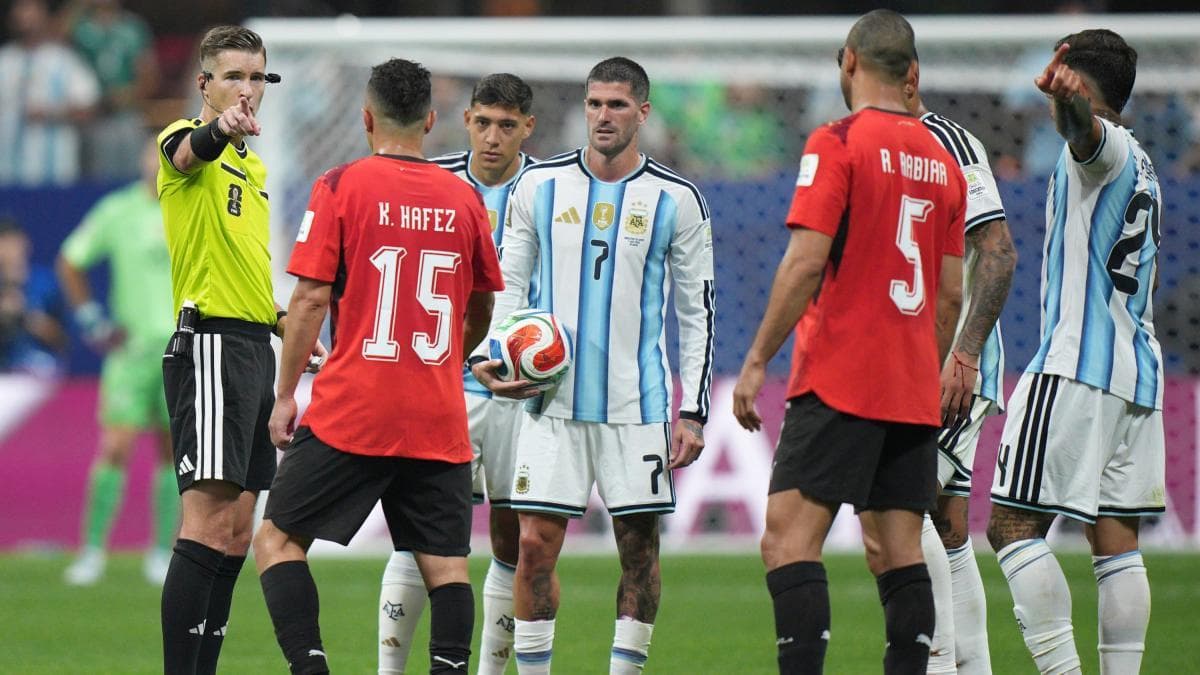 Otra polémica en el Mundial por el gol anulado a Egipto