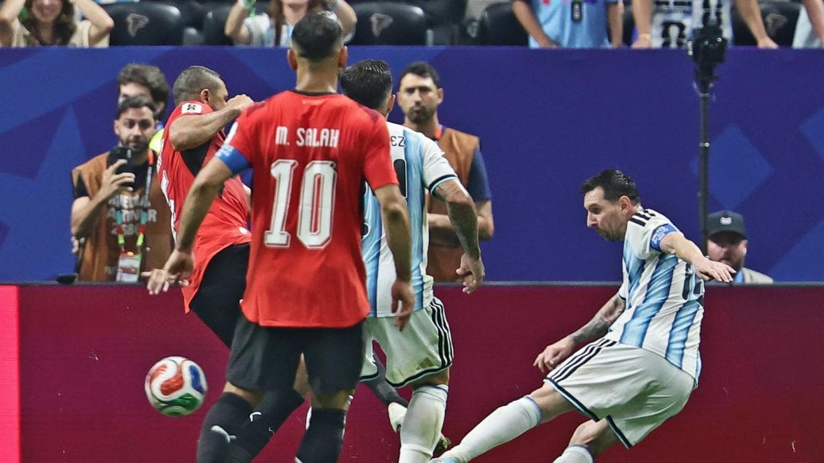 Nuevo récord histórico de Leo Messi en duelo de Argentina ante Egipto