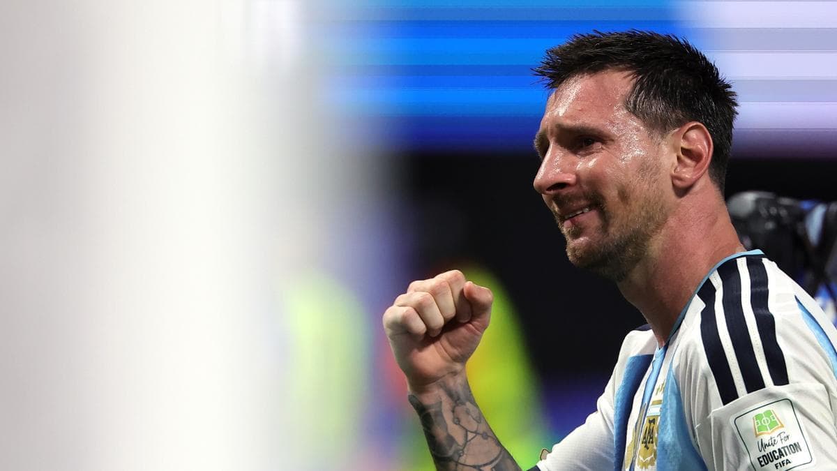 Messi explica sus lágrimas al final del partido y hace autocrítica: "Mucha angustia volver a errar"