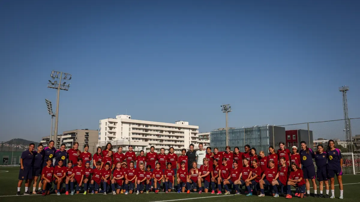 Caroline Graham y Marta Torrejón, en La Masia Summer Cump: señal de renovación
