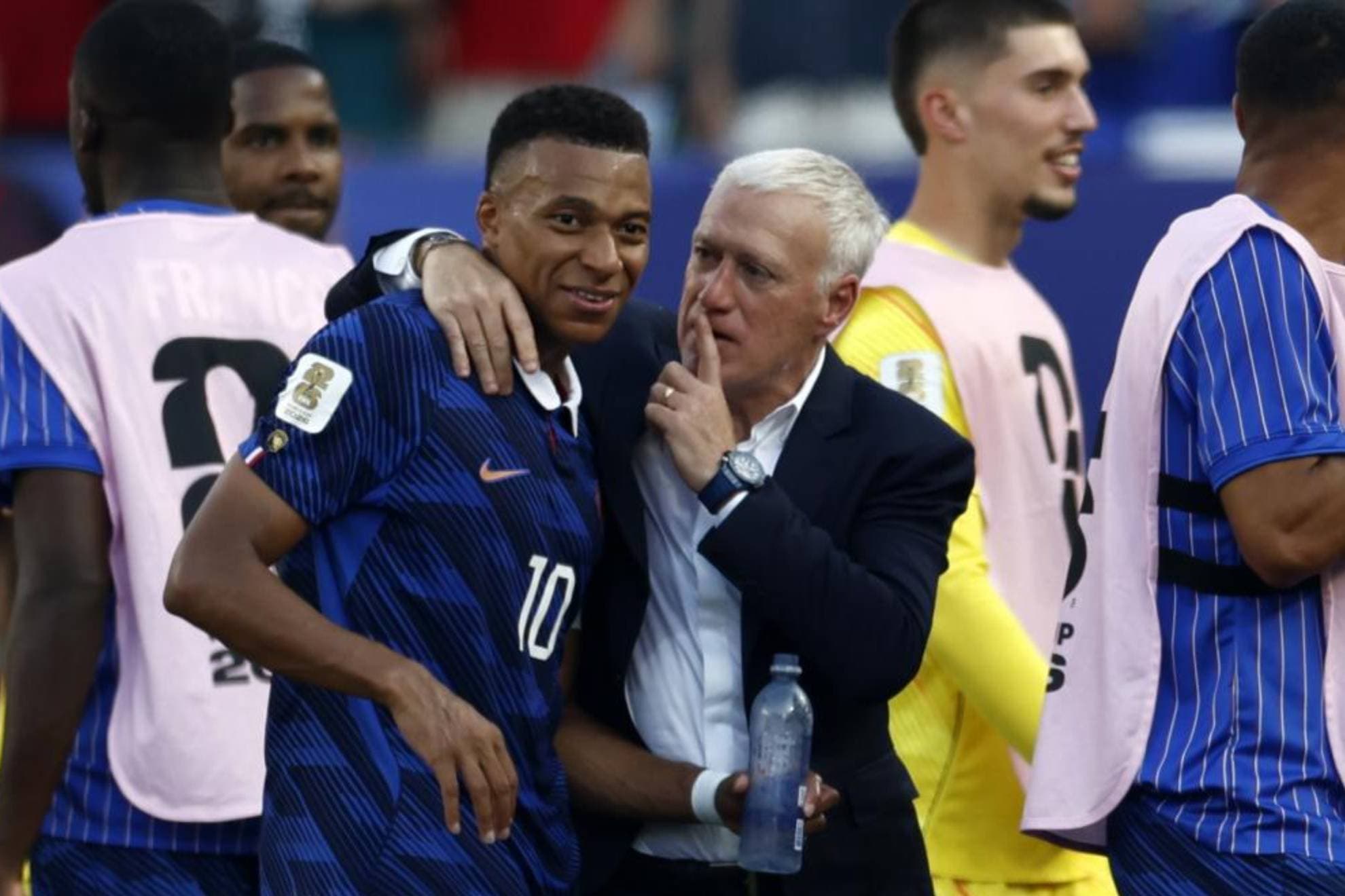 Deschamps: "Espero que el árbitro sea tan bueno como el señor Letexier y sus asistentes en otro partido"