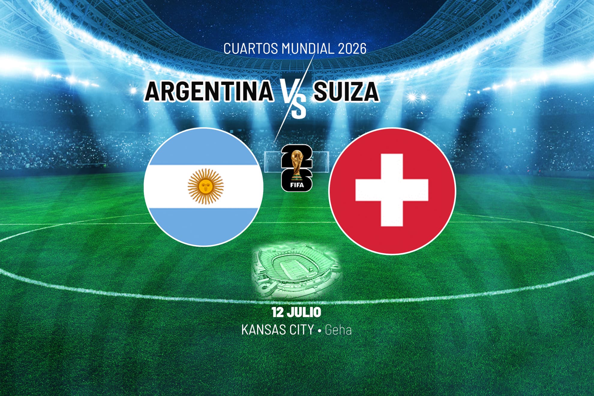 Pronóstico del Argentina - Suiza en el Mundial: probabilidades, favorito y quién ganará el partido según el modelo MARCA