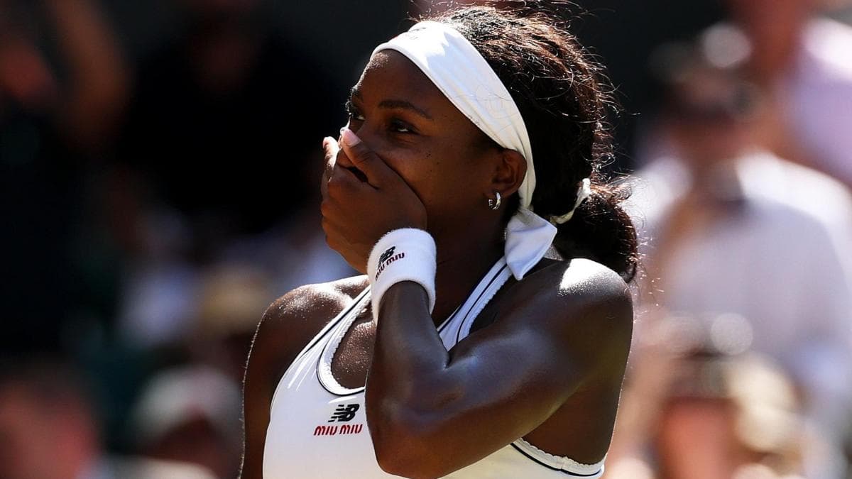 'How?!' - Gauff battles into first Wimbledon semi-final