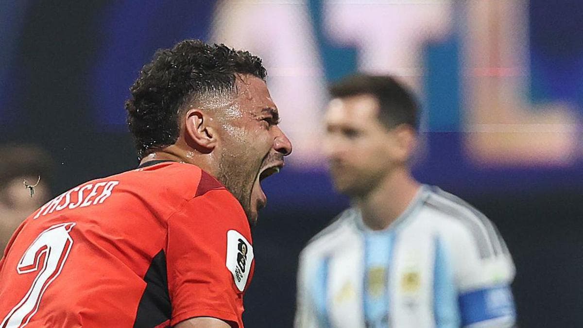 ¡Fin del primer tiempo en Atlanta! Salta la sorpresa: Egipto gana 1-0 a Argentina y Messi falló un penal