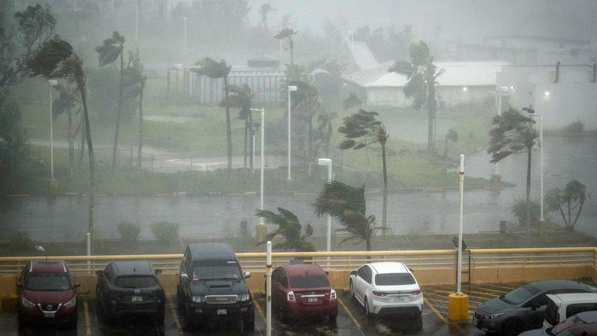Super Typhoon Bavi makes landfall on US Pacific islands with huge wind gusts