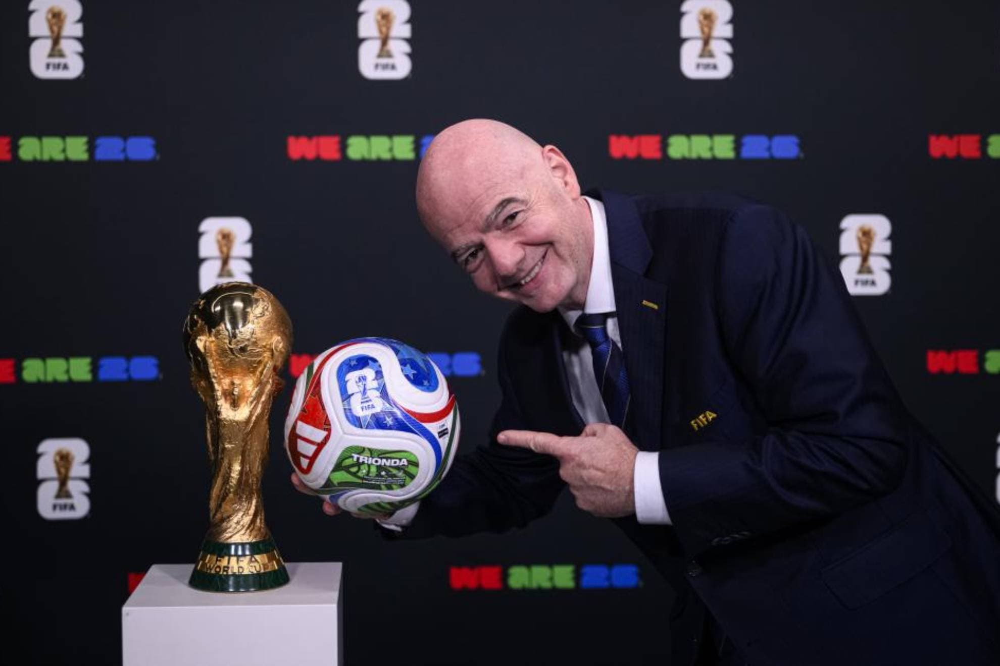 Infantino condena los comentarios racistas de Celeste Amarilla hacia Mbappé