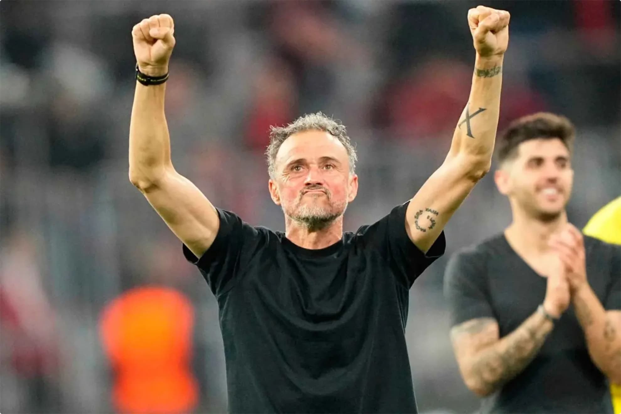Luis Enrique: "No hago pronósticos... Si España vence a Portugal, tendré a tres jugadores de vacaciones antes"