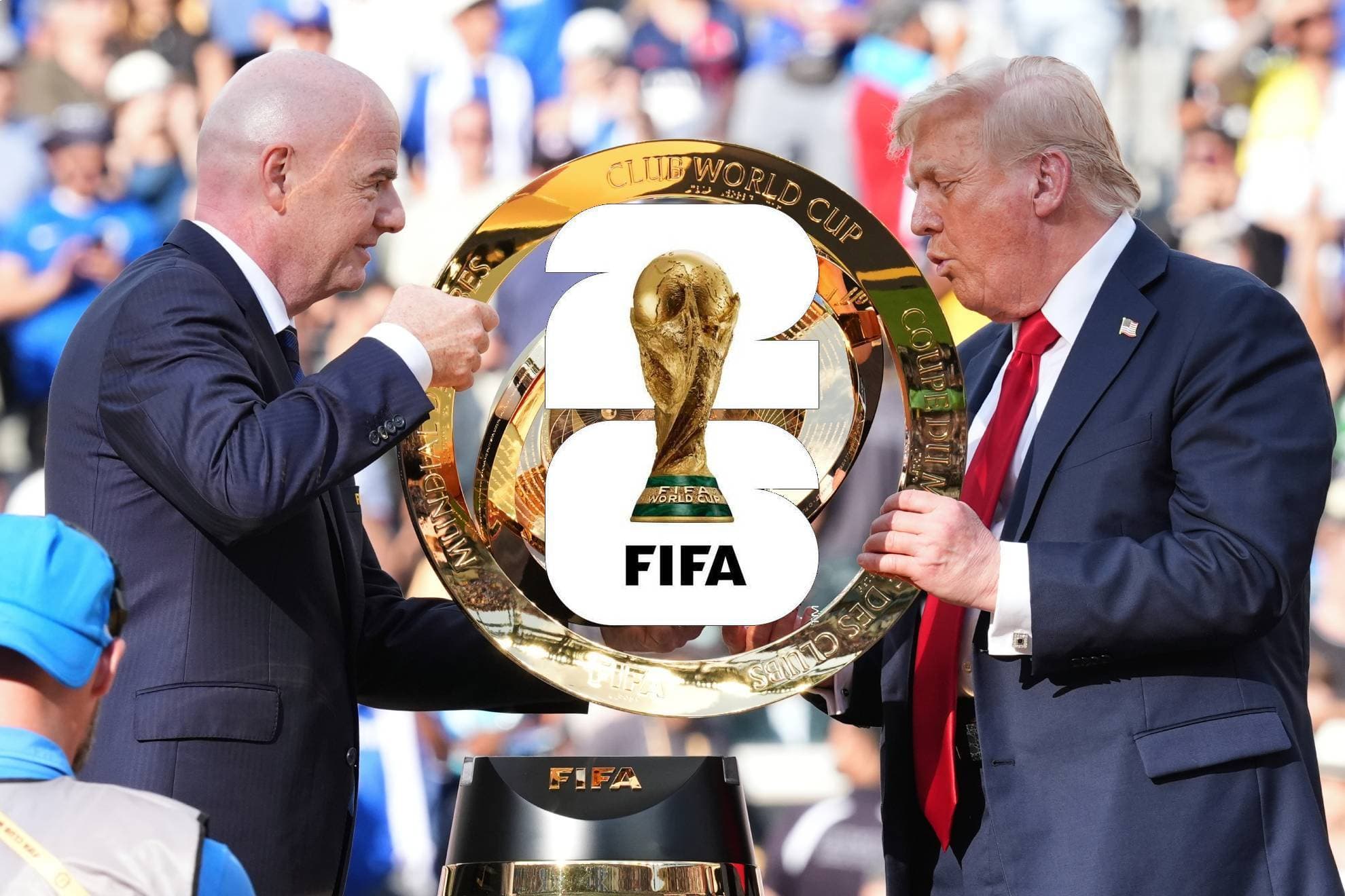 Trump admite haber influido en la decisión de la FIFA de levantar la sanción a Balogun: "Yo fui quien los convenció de hacerlo"