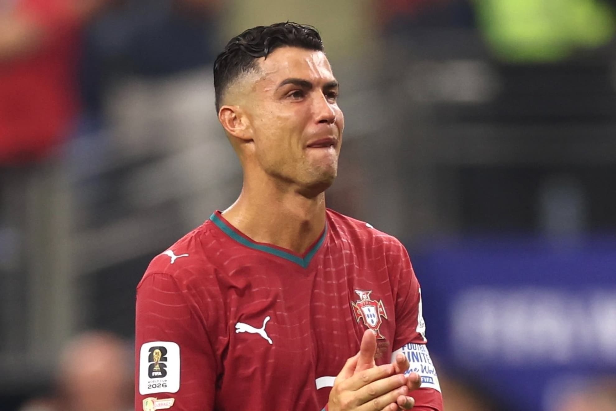 Cristiano Ronaldo se despide de los Mundiales entre lágrimas