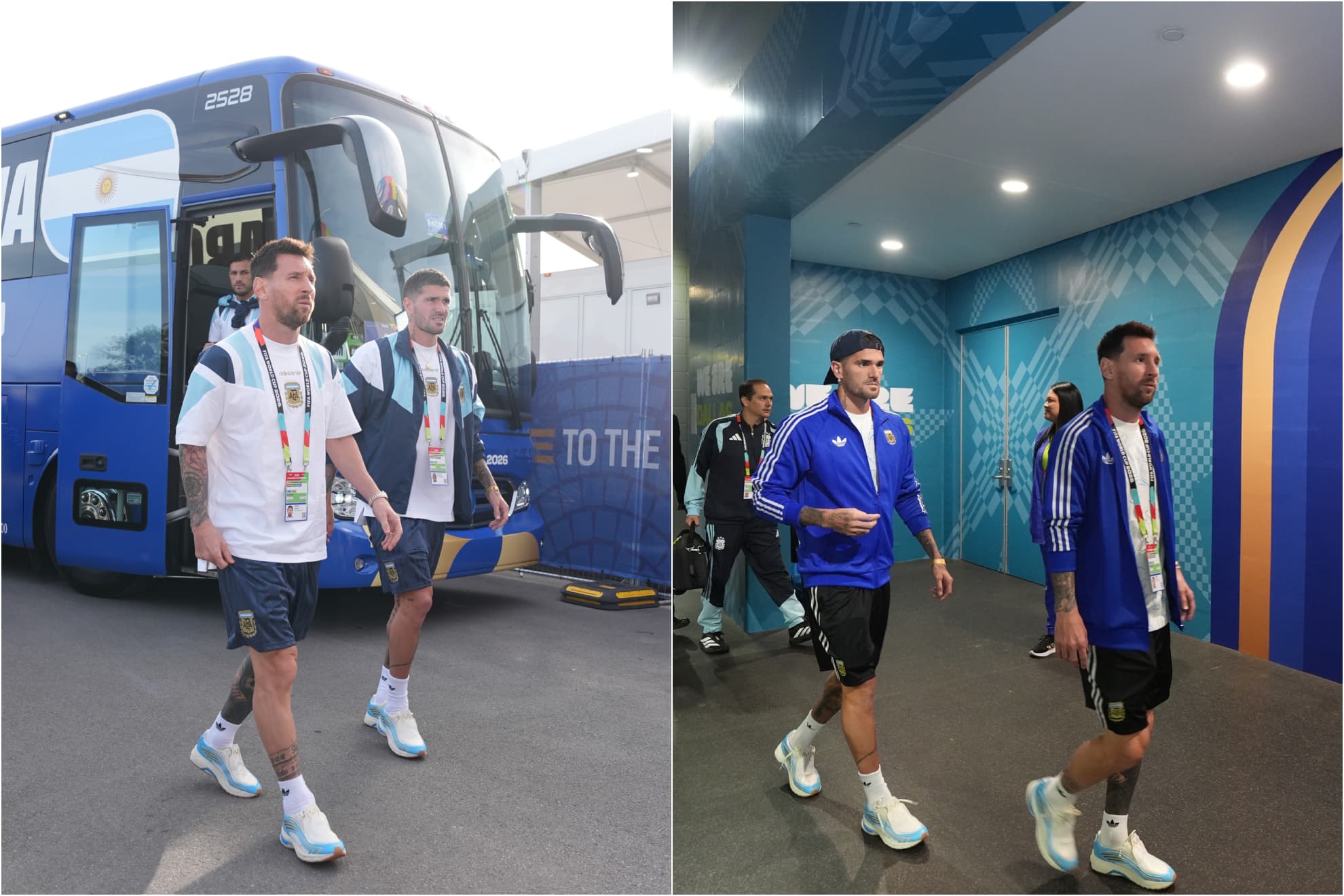 Messi, un líder que marca el paso de Argentina... hasta en los pequeños detalles