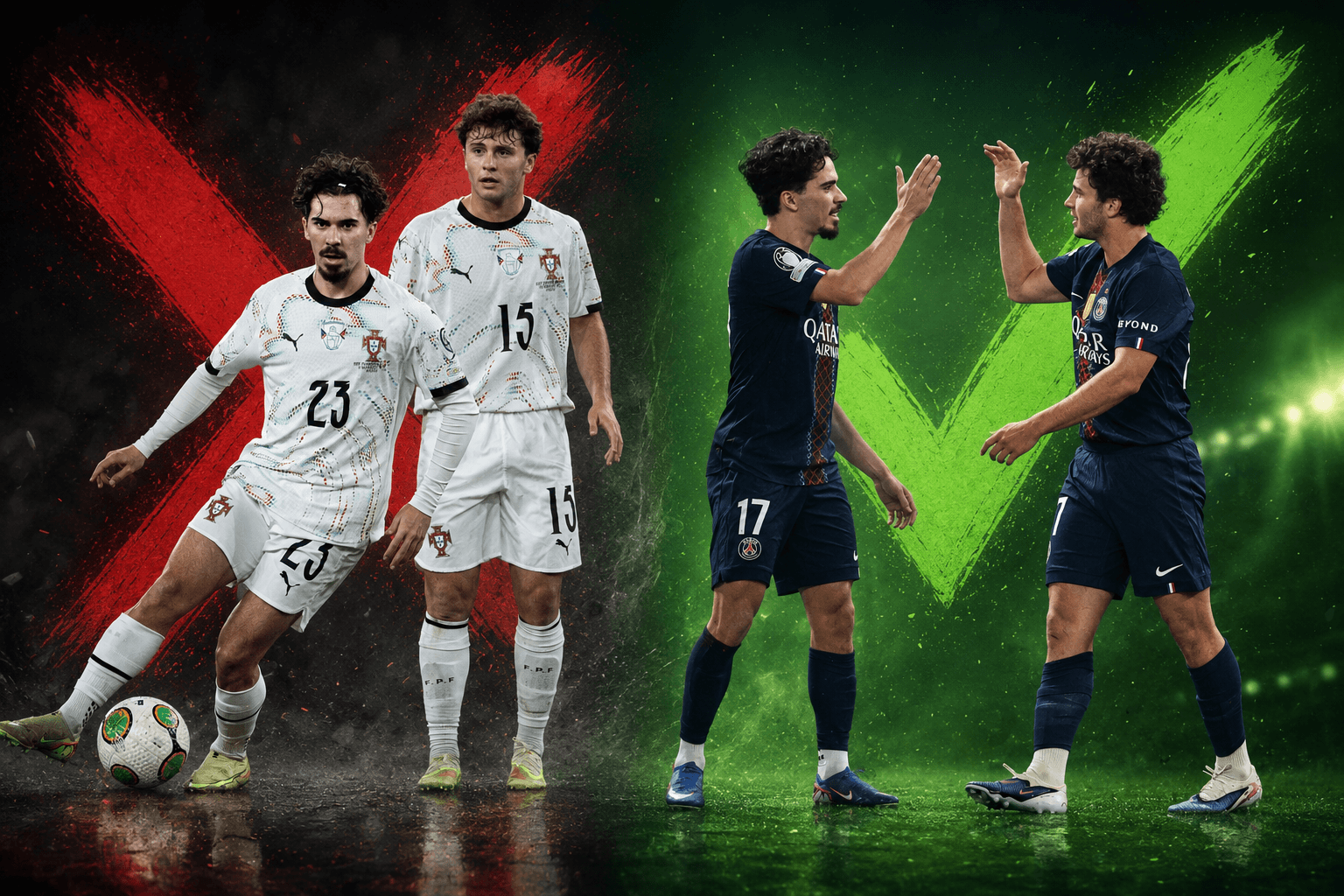 El enigma de Vitinha y Joao Neves: de dominar Europa con el PSG a fracasar en el Mundial con Portugal