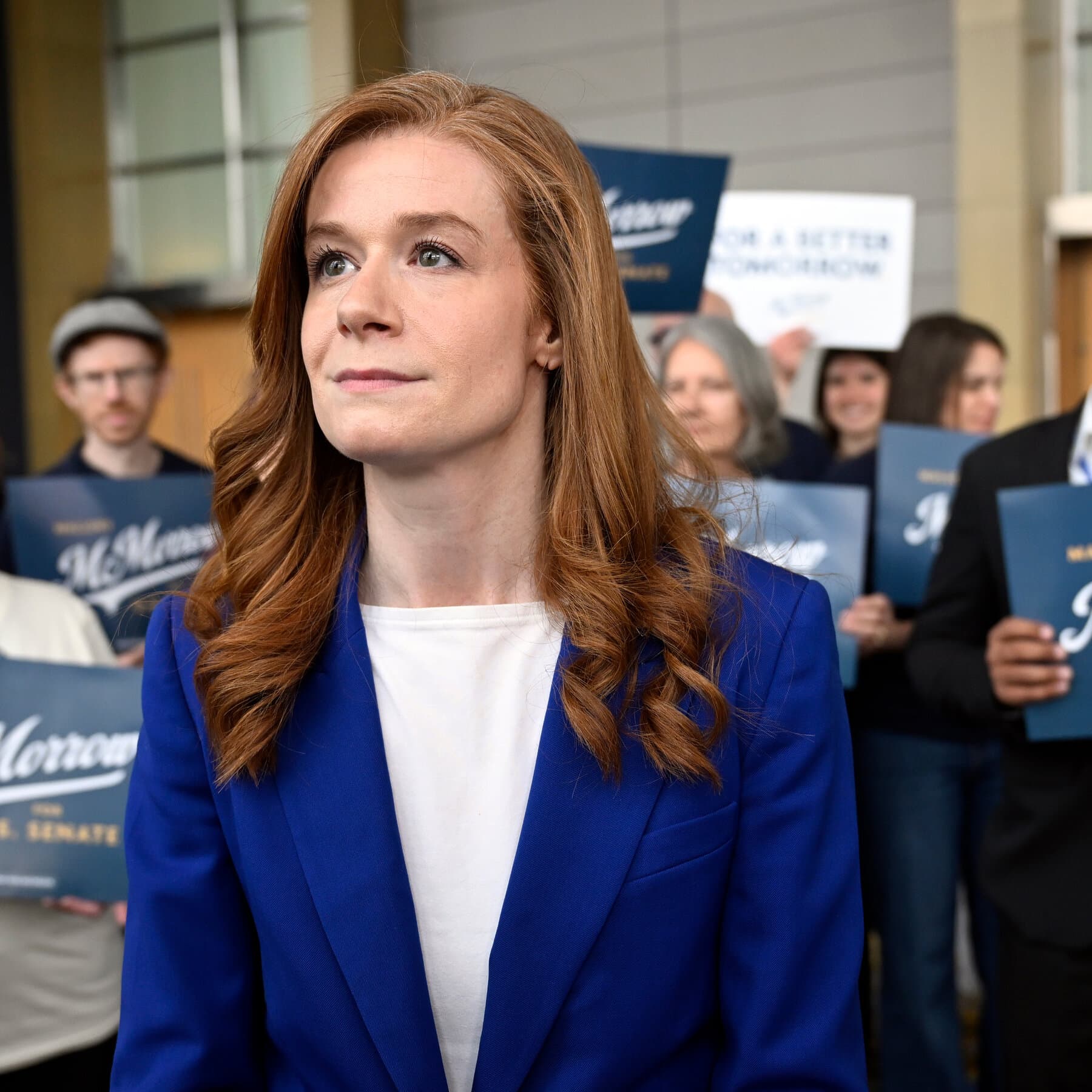 Mallory McMorrow Suspends Senate Bid in Democrats’ Heated Michigan Primary