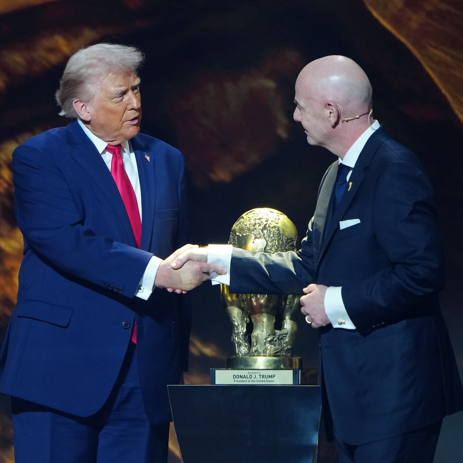 Trump Defends Asking FIFA to Review Folarin Balogun’s World Cup Ban