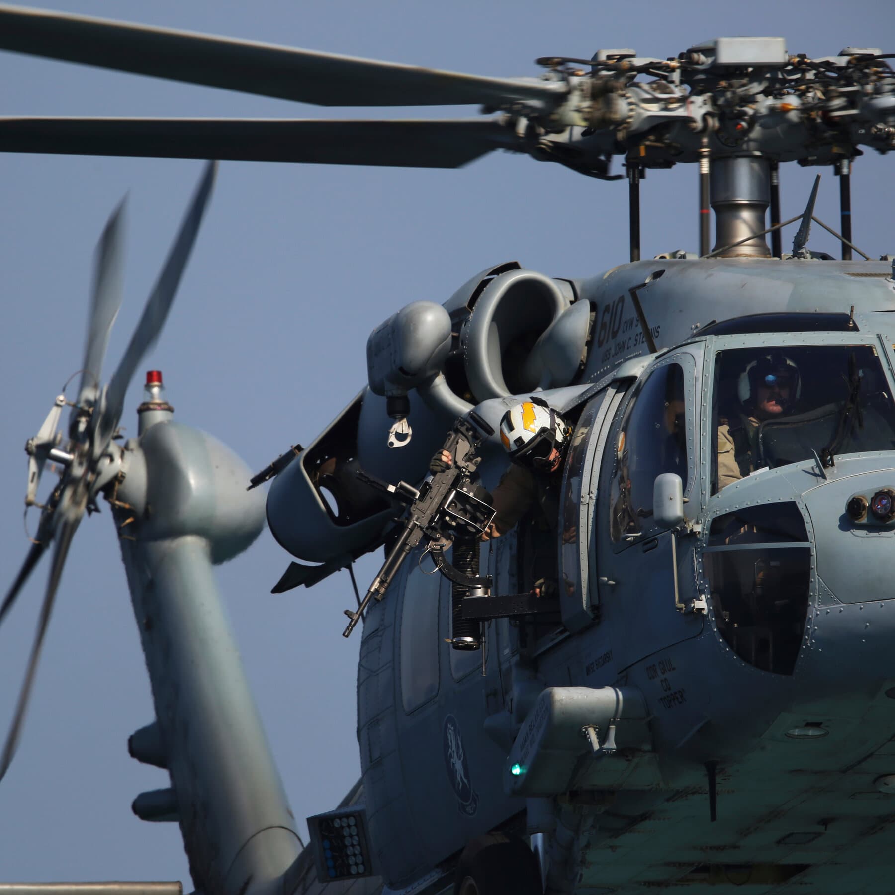 Navy Ends Search for Missing Crew Member After Arabian Sea Helicopter Crash