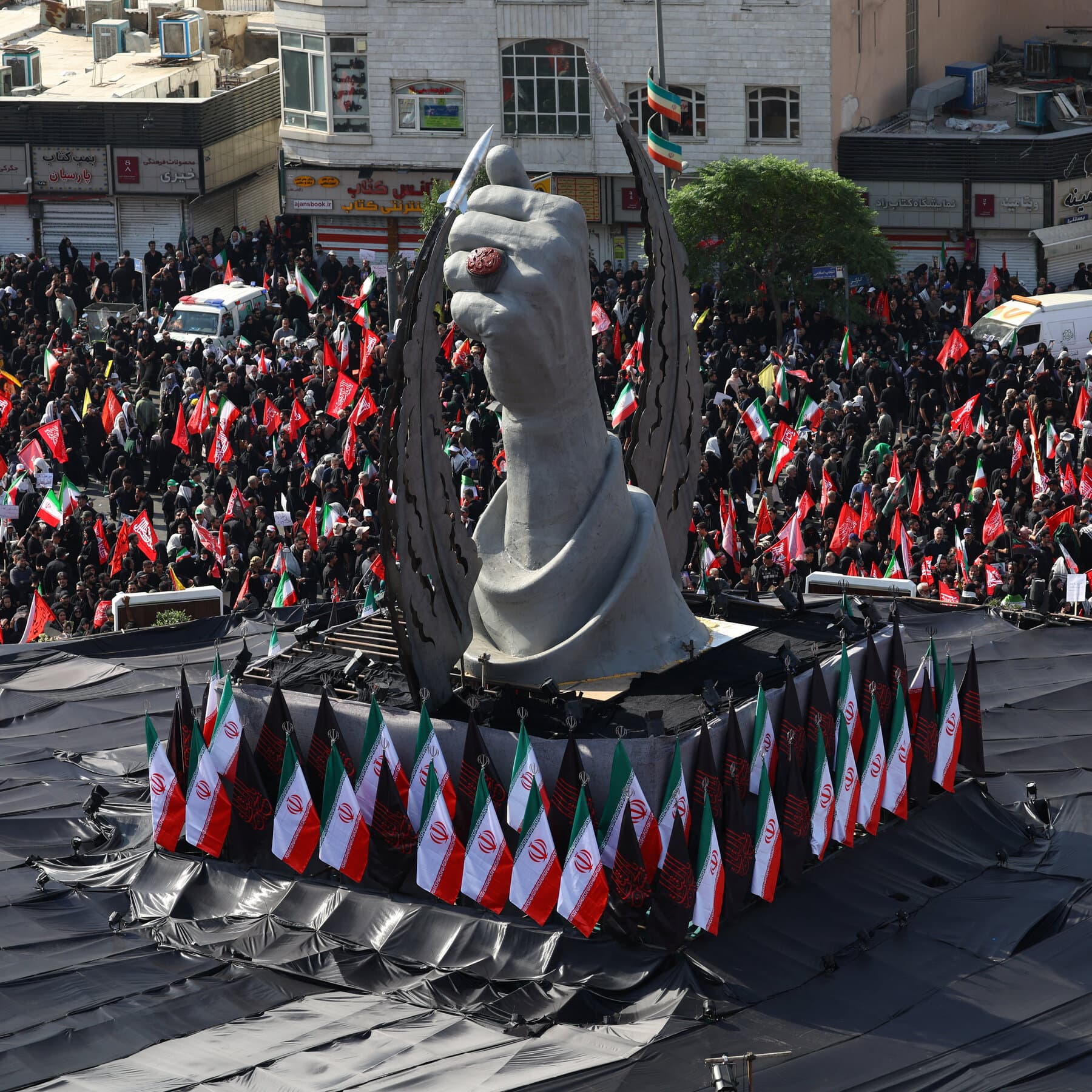 Families of Iranians Killed by Government Dismayed by Leader’s Funeral Pageantry