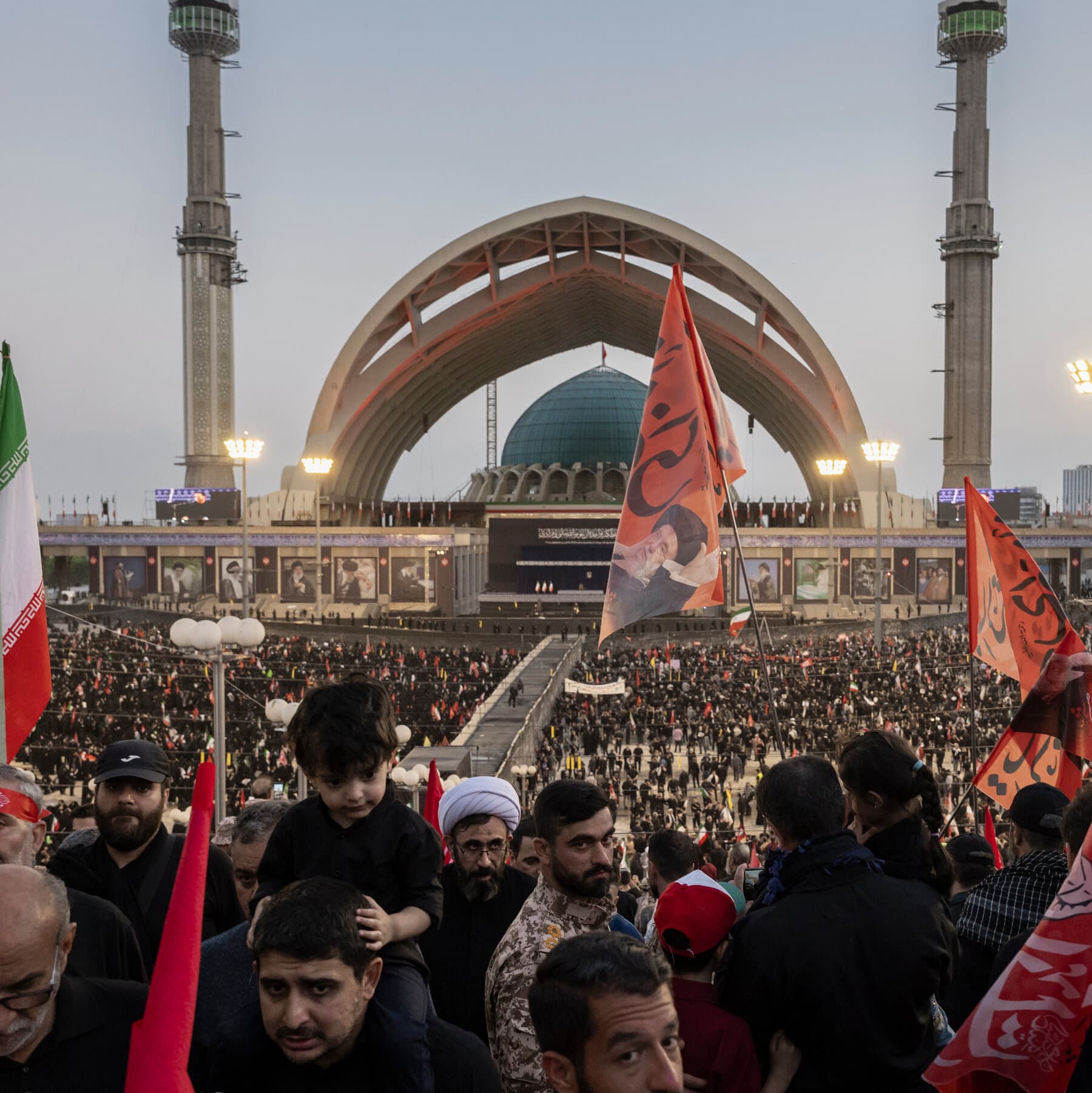The Iranian authorities go all out to stage an elaborate weeklong spectacle.
