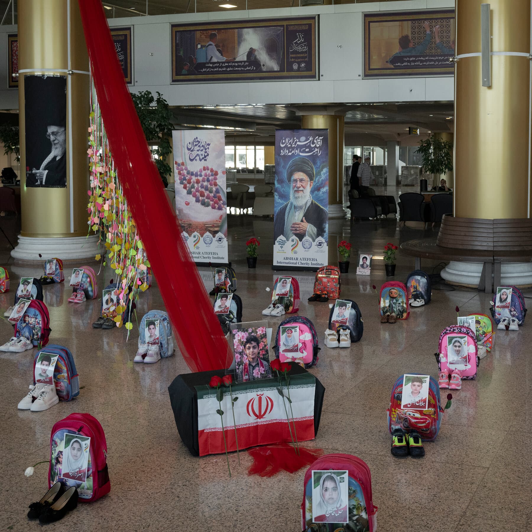 Iran’s holy city of Mashhad prepares for Khamenei’s burial.